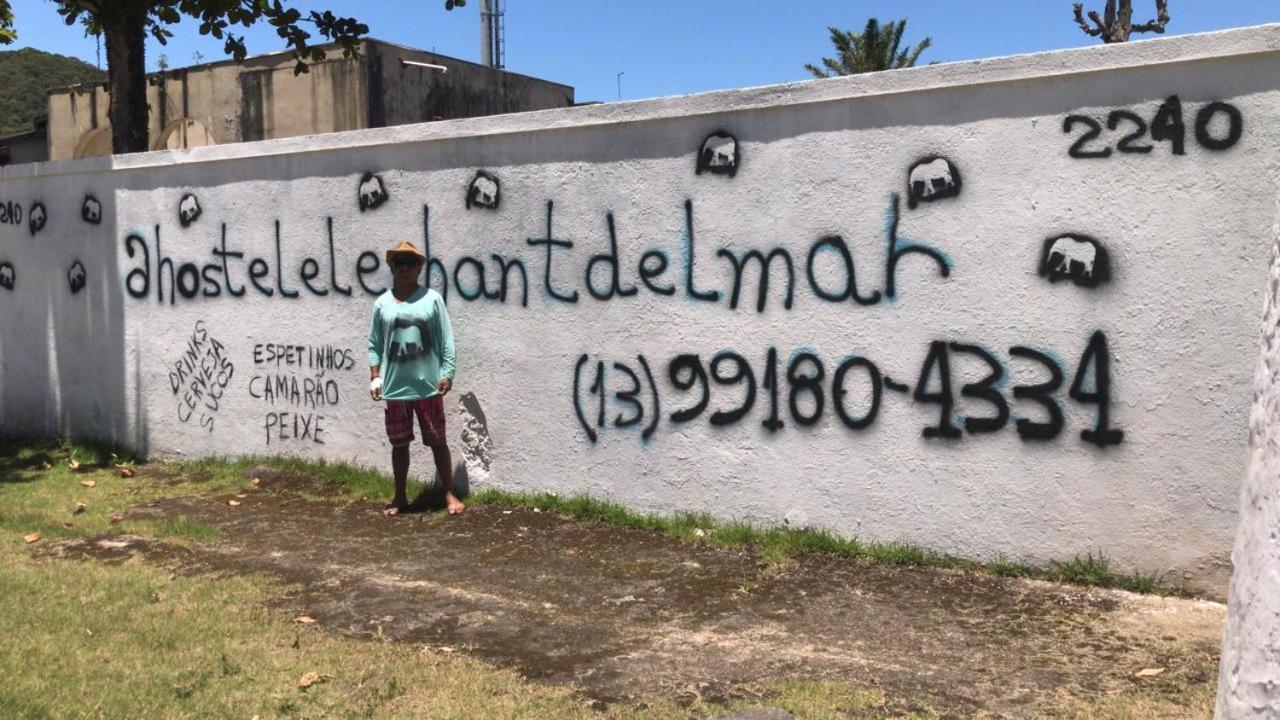 Hostel Elephant Del Mar Guarujá Eksteriør bilde
